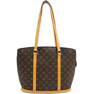 Louis Vuitton Tote Babylon Bag Monogram Brown